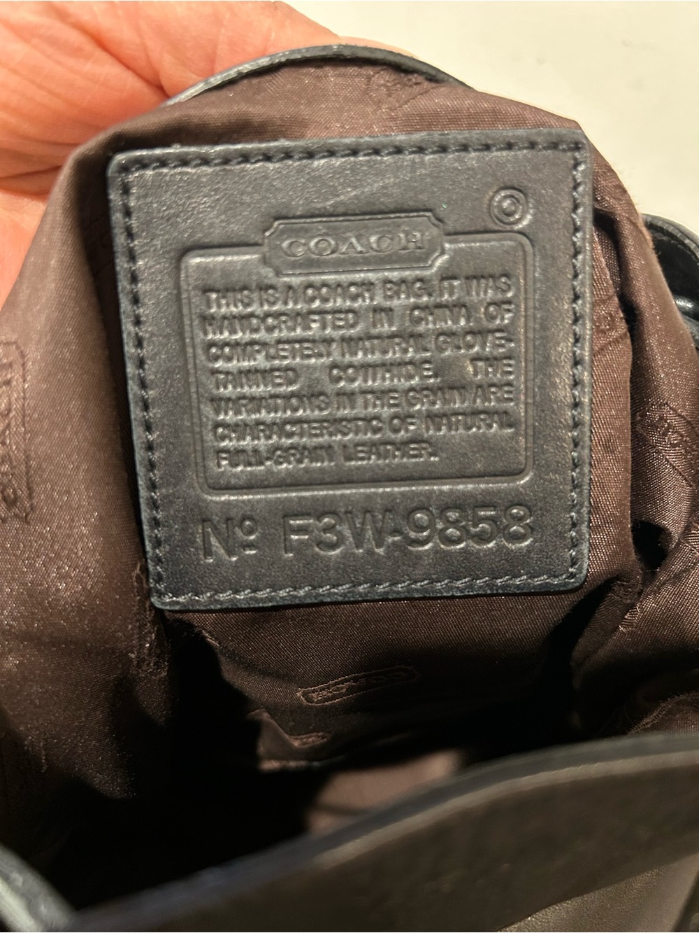 Vintage Coach Legacy Black
Leather Backpack EUC - Picture 7 of 8